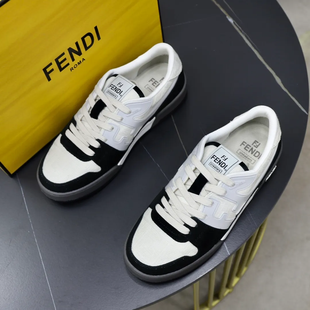 Ex-factory price: 580🔥Couple model (top original order) Brand: FENDI Size: 35-44 (customized for men 38 and 45) Grade: original order quality high version Material: imported original cowhide stitching➕ high-quality and comfortable lining original TPU lightweight non-slip outsole Style category: travel fashion casual shoes versatile trend
